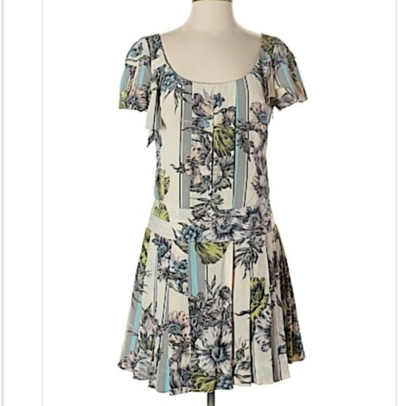 Anthropologie Leifsdottir Silk Avonlea Dress - Picture 1 of 7
